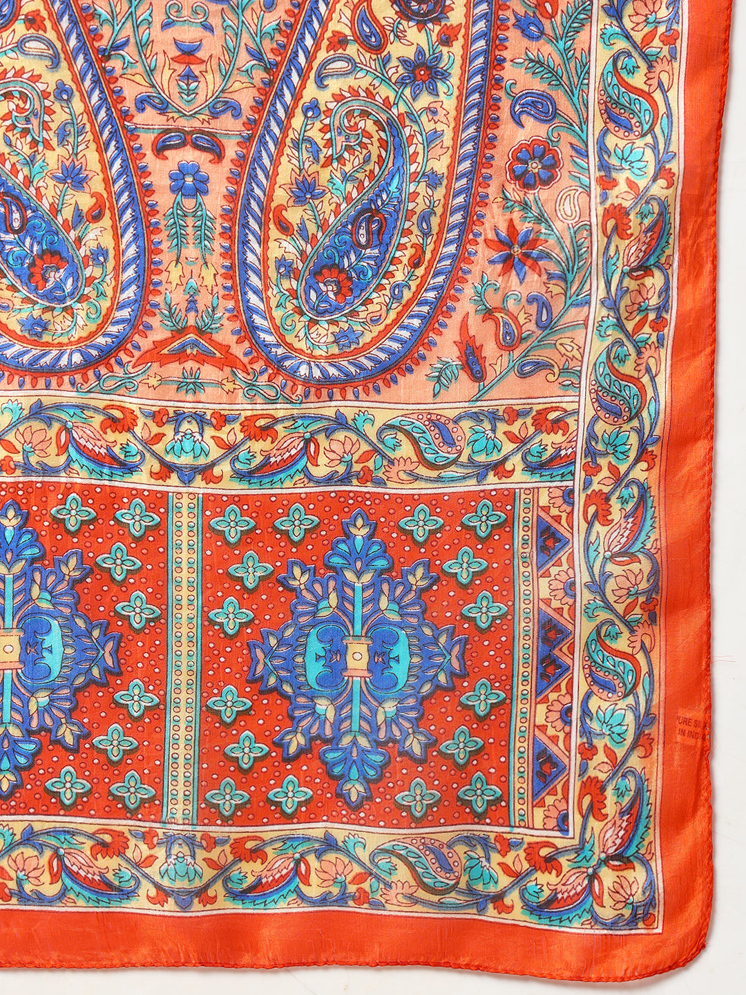 Pure Silk Printed Long Scarf