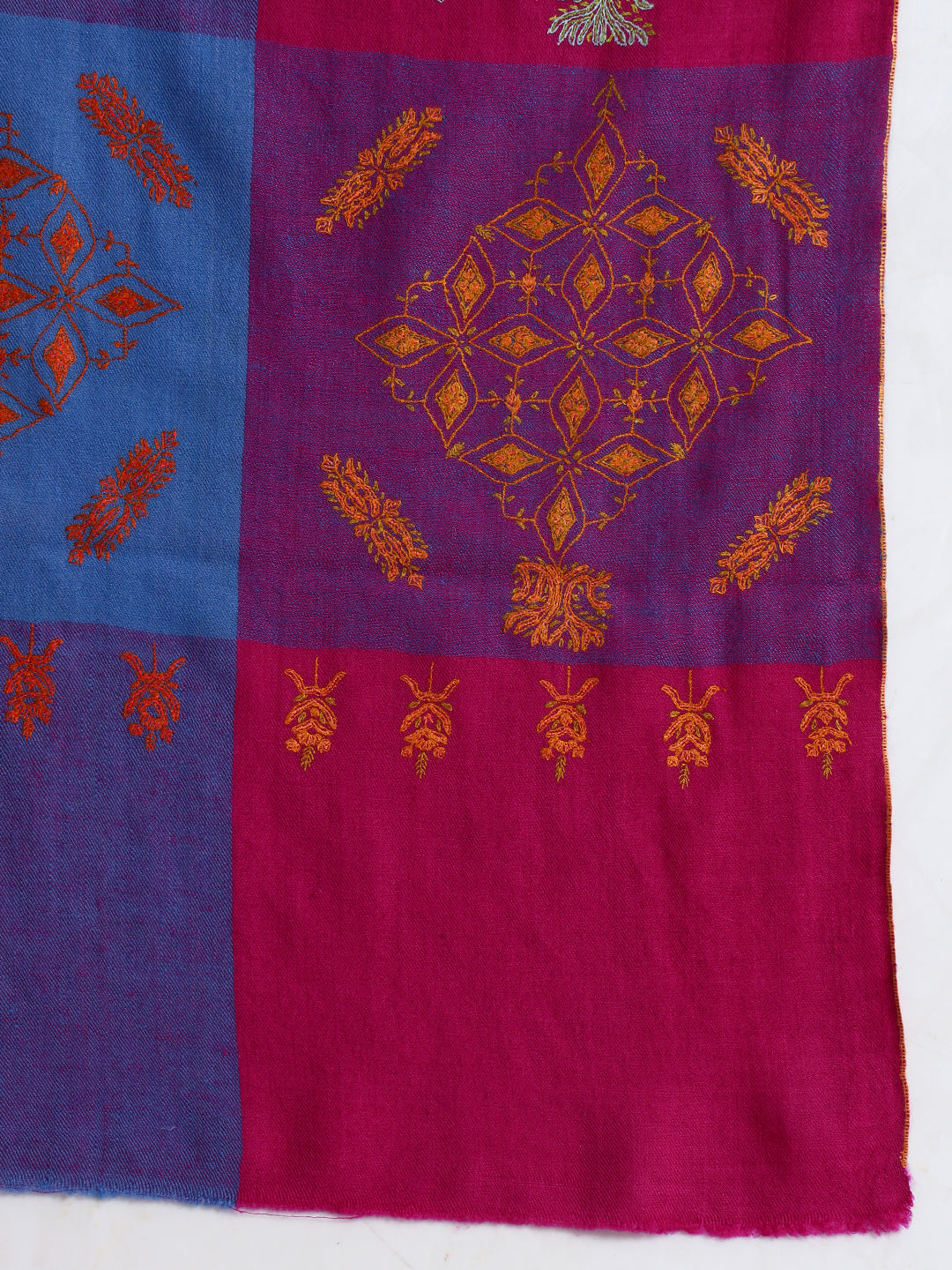 Women's Handcrafted Pashmina Sozni Stole