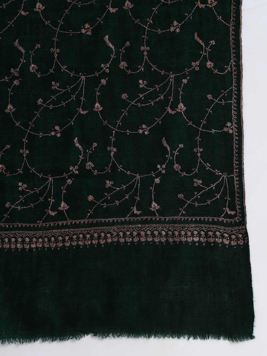 Women's Handcrafted Pashmina Sozni Jaal Stole
