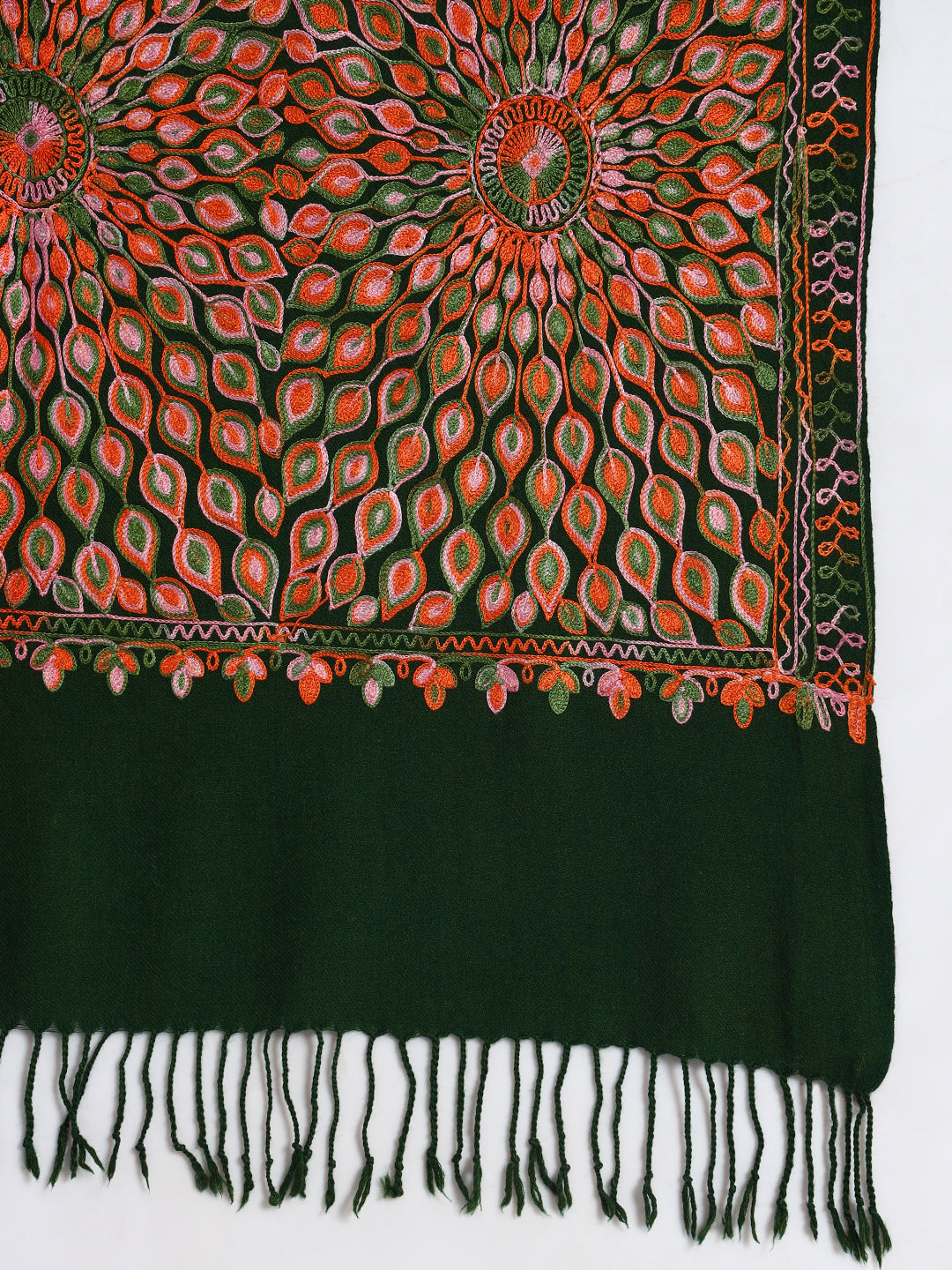 Women's Wool Ari Jamawar Sunflower Stole
