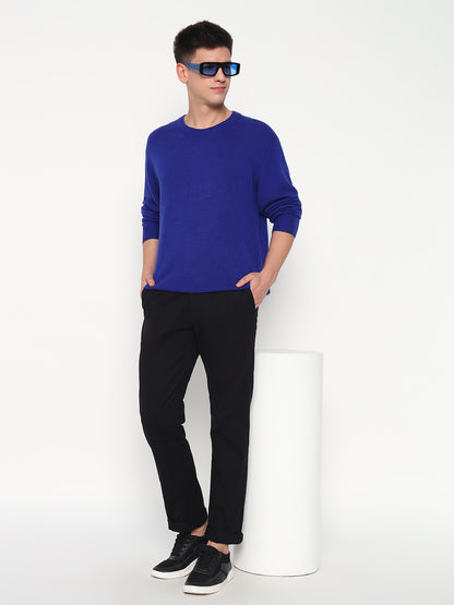 Men's Cashmere Round Sweater