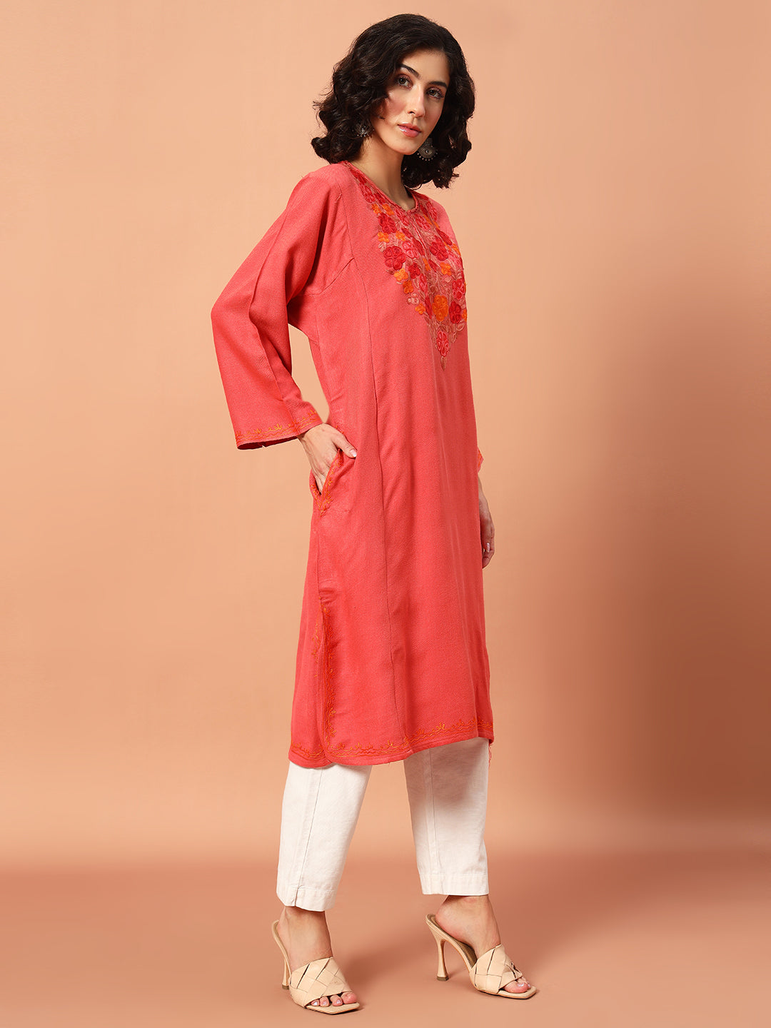 Women's Kashmiri Kurti Phiran