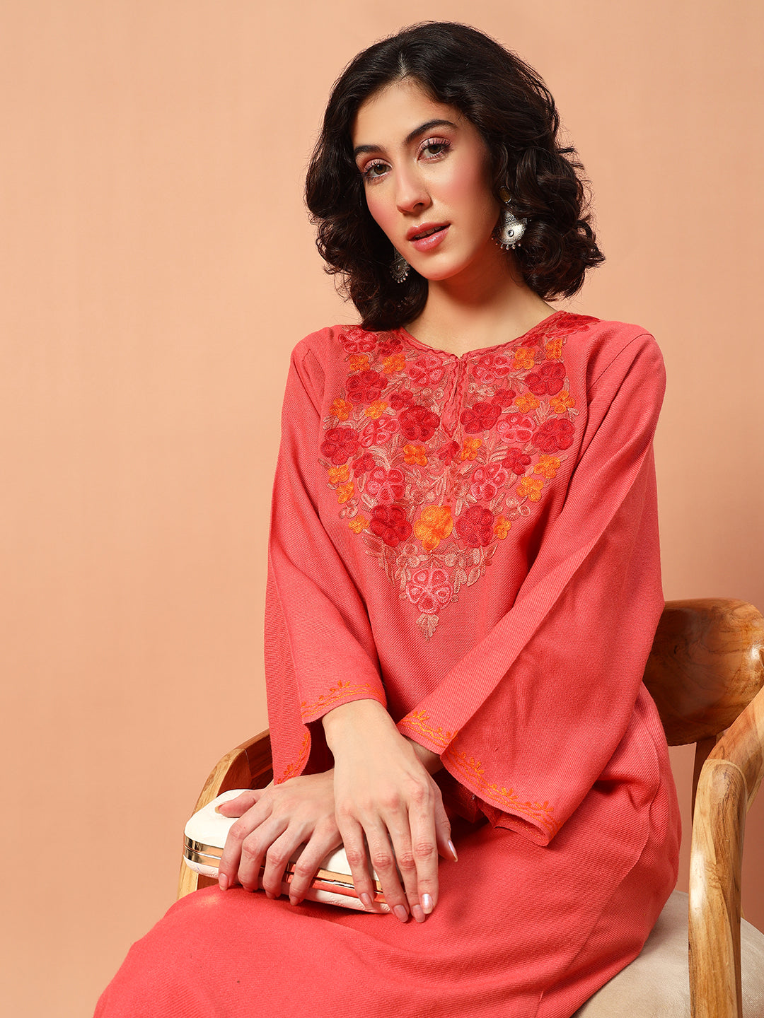 Women's Kashmiri Kurti Phiran