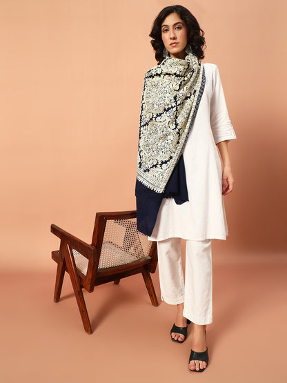 Tilism Embroidered Woolen Stole