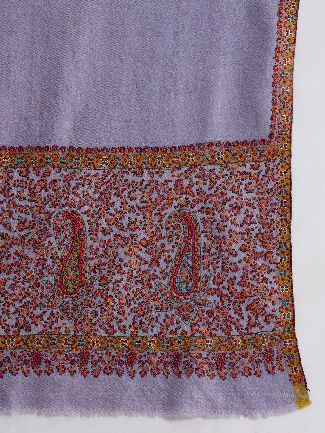 Women's Handcrafted Sozni Palladaar Pashmina Stole