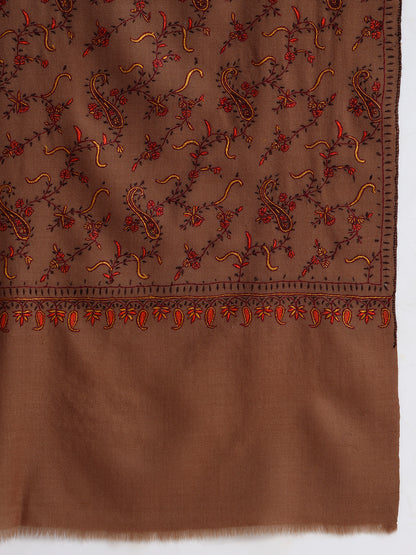 Women's Fine Wool Sozni Jaal Shawl