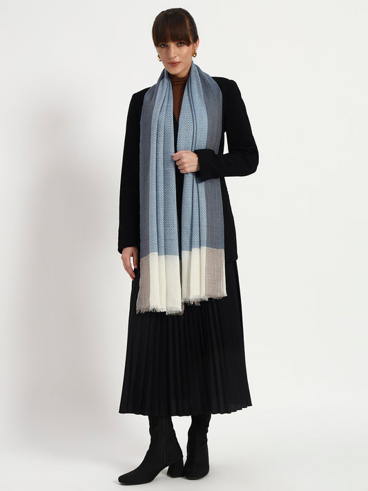 Women's Fine Wool Fishbone stole