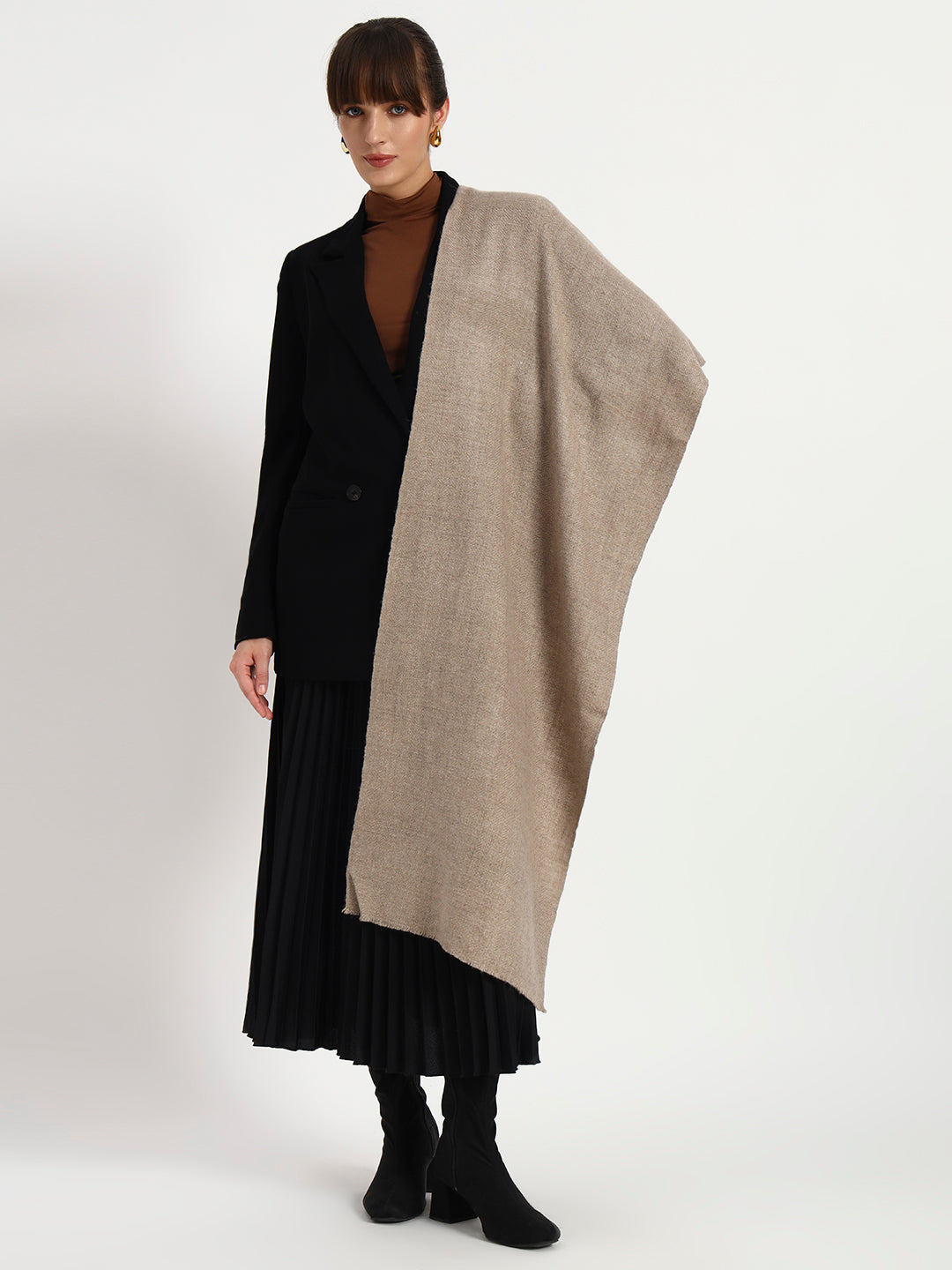 Women's Handcrafted Pashmina 4 Ply Scarf