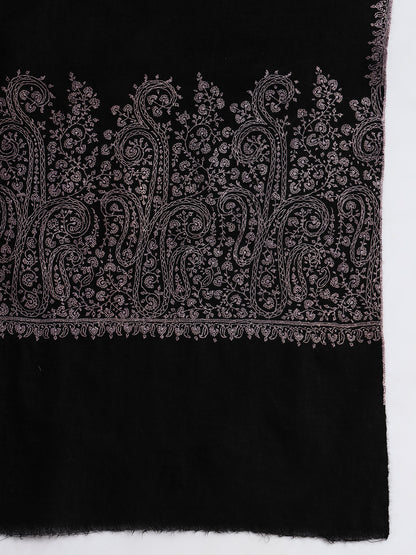 Women's Handcrafted Pashmina Sozni Palladaar Stole