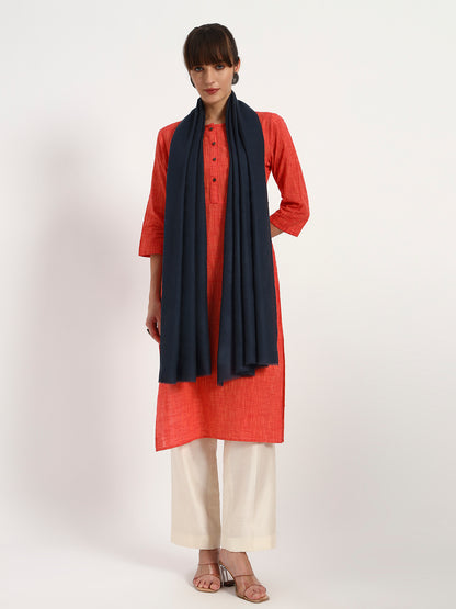 Women's Handcrafted Pashmina Plain Stole