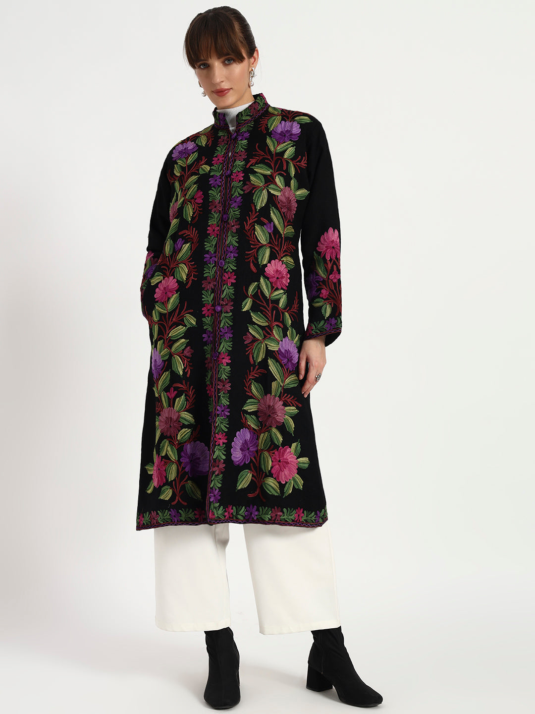 Women's Ari Woolen Long Jacket 