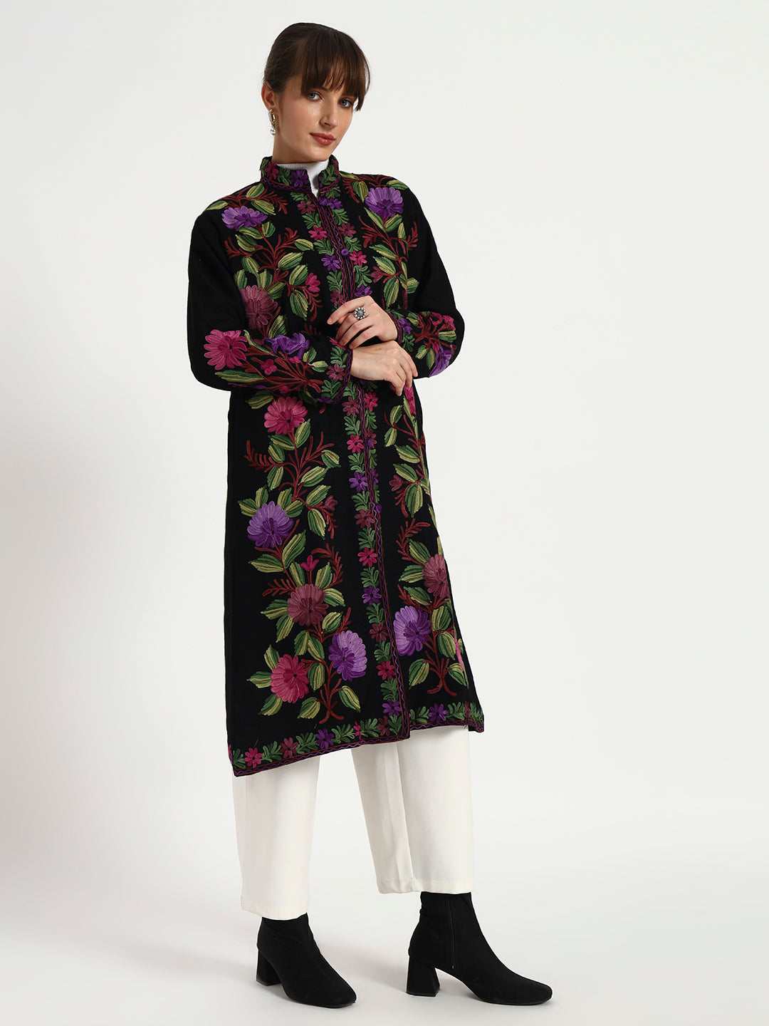 Women's Ari Woolen Long Jacket 