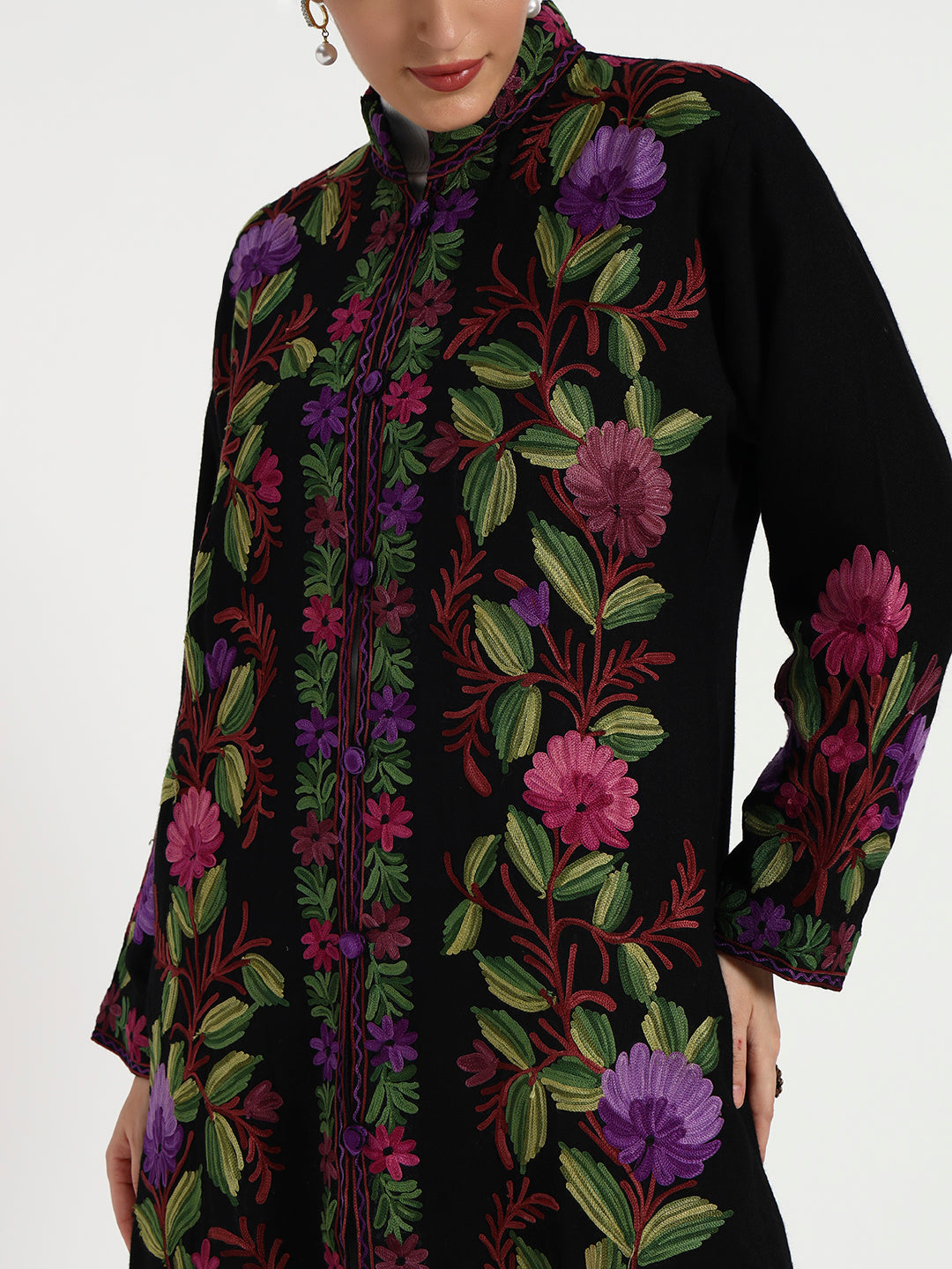 Women's Ari Woolen Long Jacket 