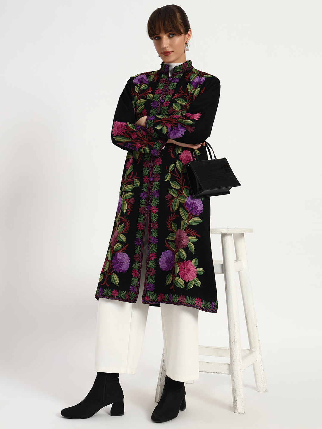 Women's Ari Woolen Long Jacket 
