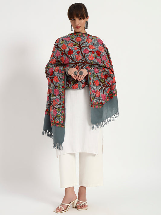 Women’s Wool Ari Jamawar Stole
