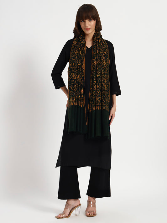 Women's Handcrafted Pashmina Sozni Jaal Shawl