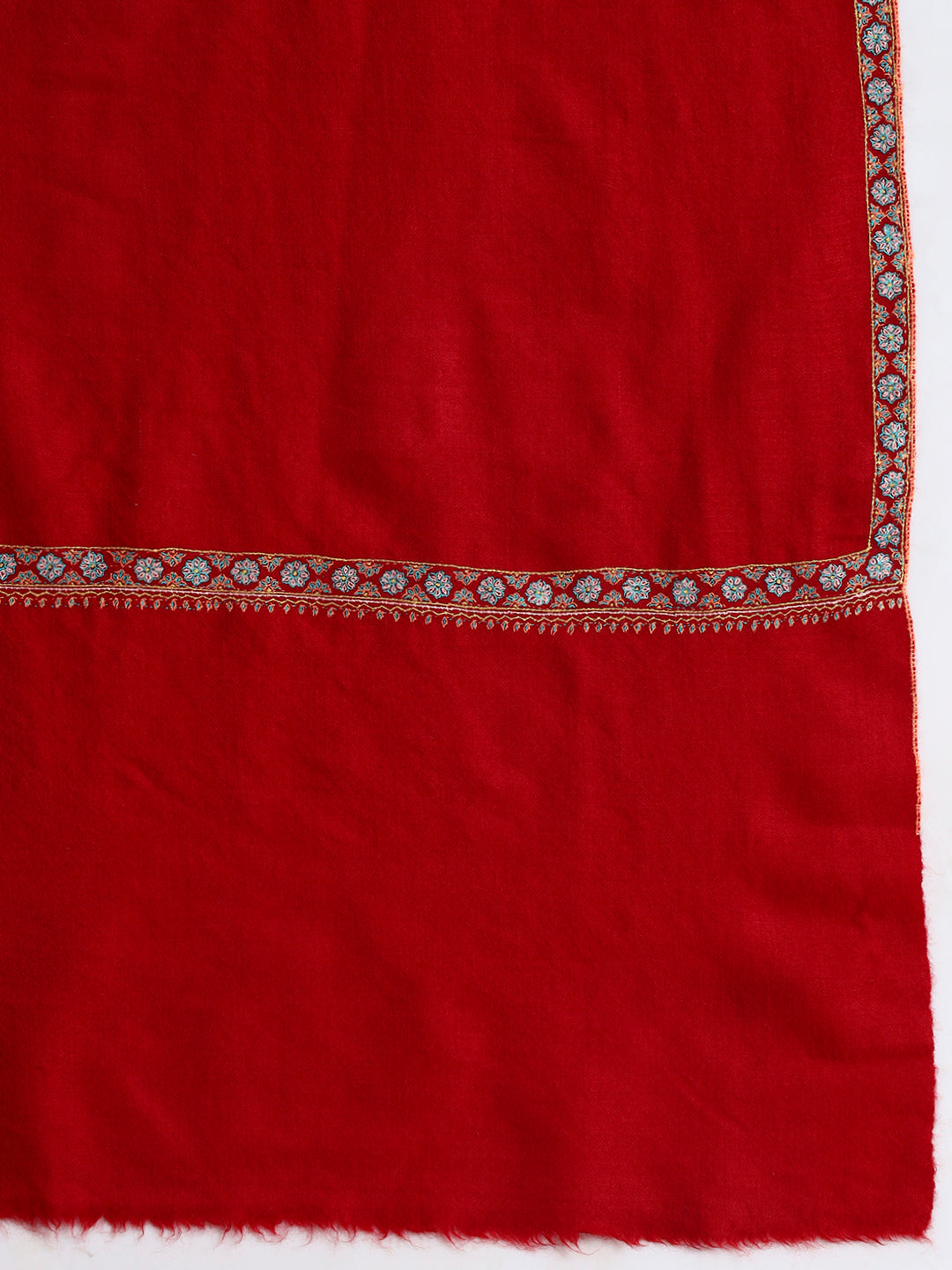 Women's handcrafted Pashmina Sozni Hashidaar Shawl