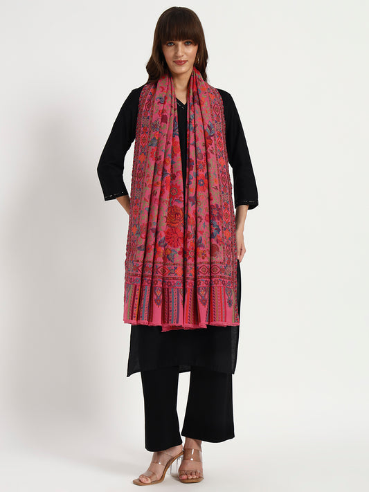 Women’s Kani Jamawar Shawl | Timeless Elegance in 100% Fine Wool