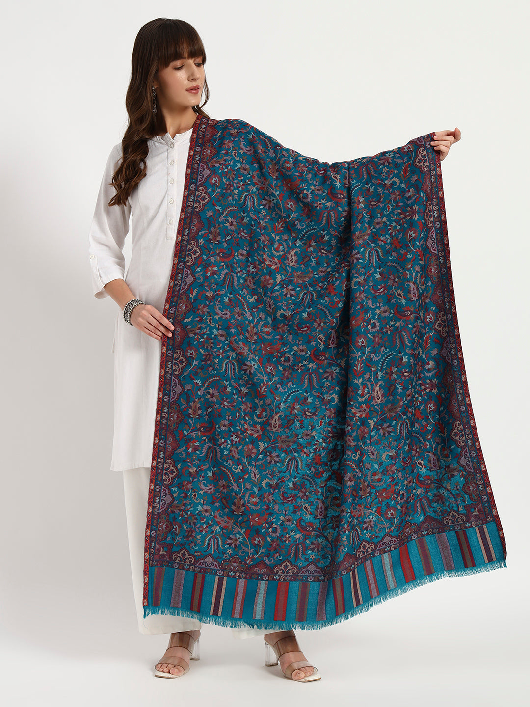 Women's Kani Jamawar Shawl