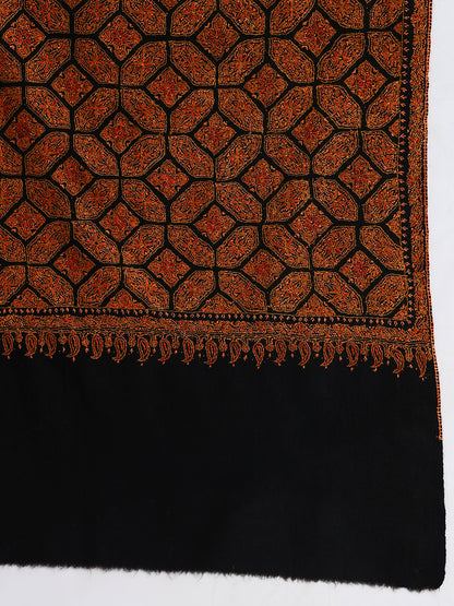 Women’s Sozni Jamawar Hand Embroidered Shawl