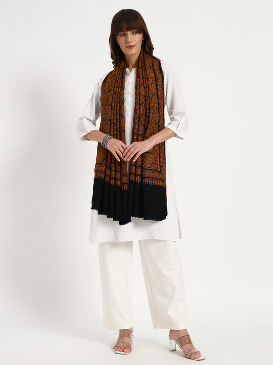 Women’s Sozni Jamawar Hand Embroidered Shawl