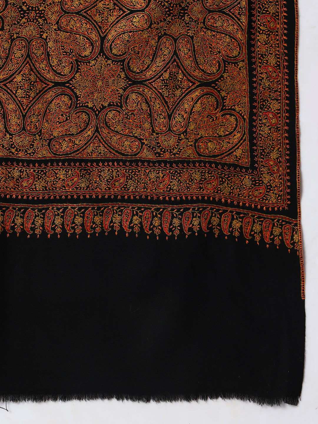 Women’s Sozni Jamawar Hand Embroidered Shawl