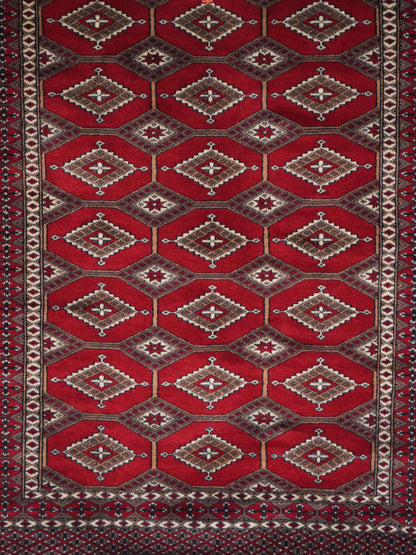 Hand-knotted Bukhara Carpet Rug