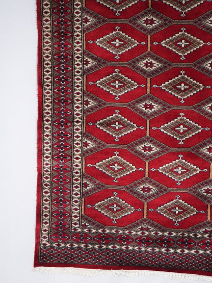Hand-knotted Bukhara Carpet Rug