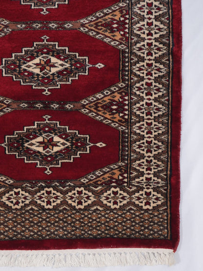 Hand-knotted Bukhara Carpet Rug