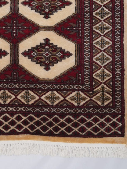 Hand-knotted Bukhara Carpet Rug