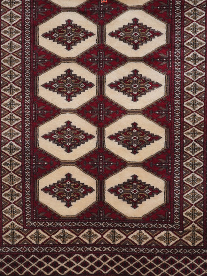 Hand-knotted Bukhara Carpet Rug