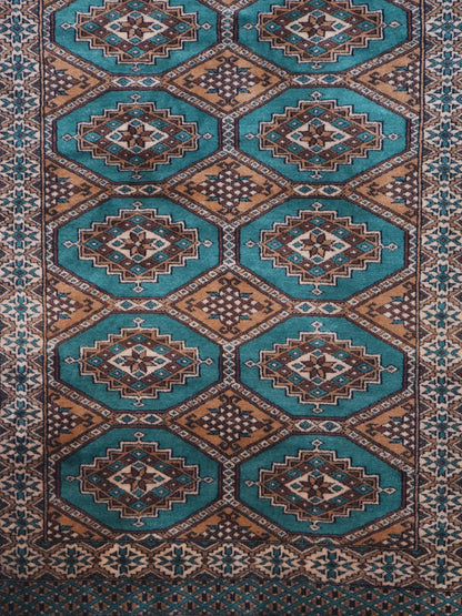 Hand-knotted Bukhara Carpet Rug
