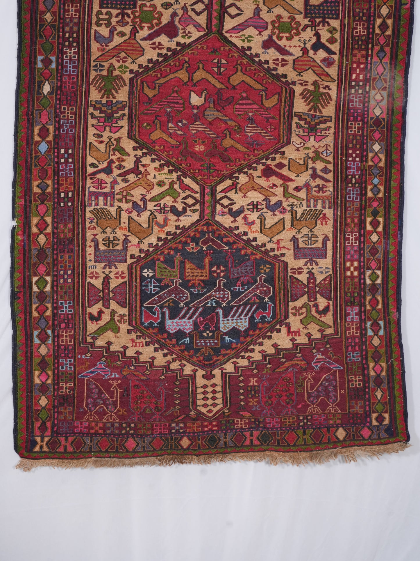 Hand-knotted Kilim Carpet Rug