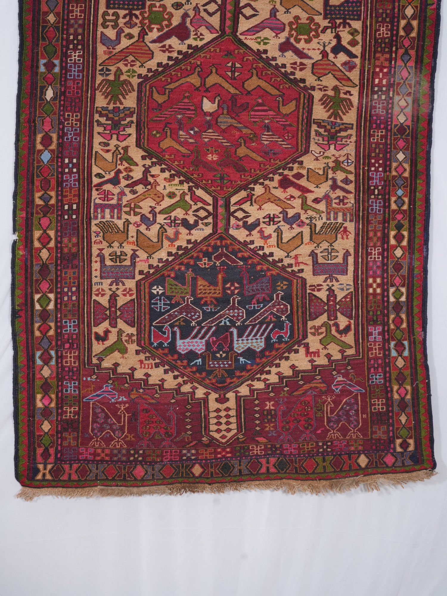 Hand-knotted Kilim Carpet Rug