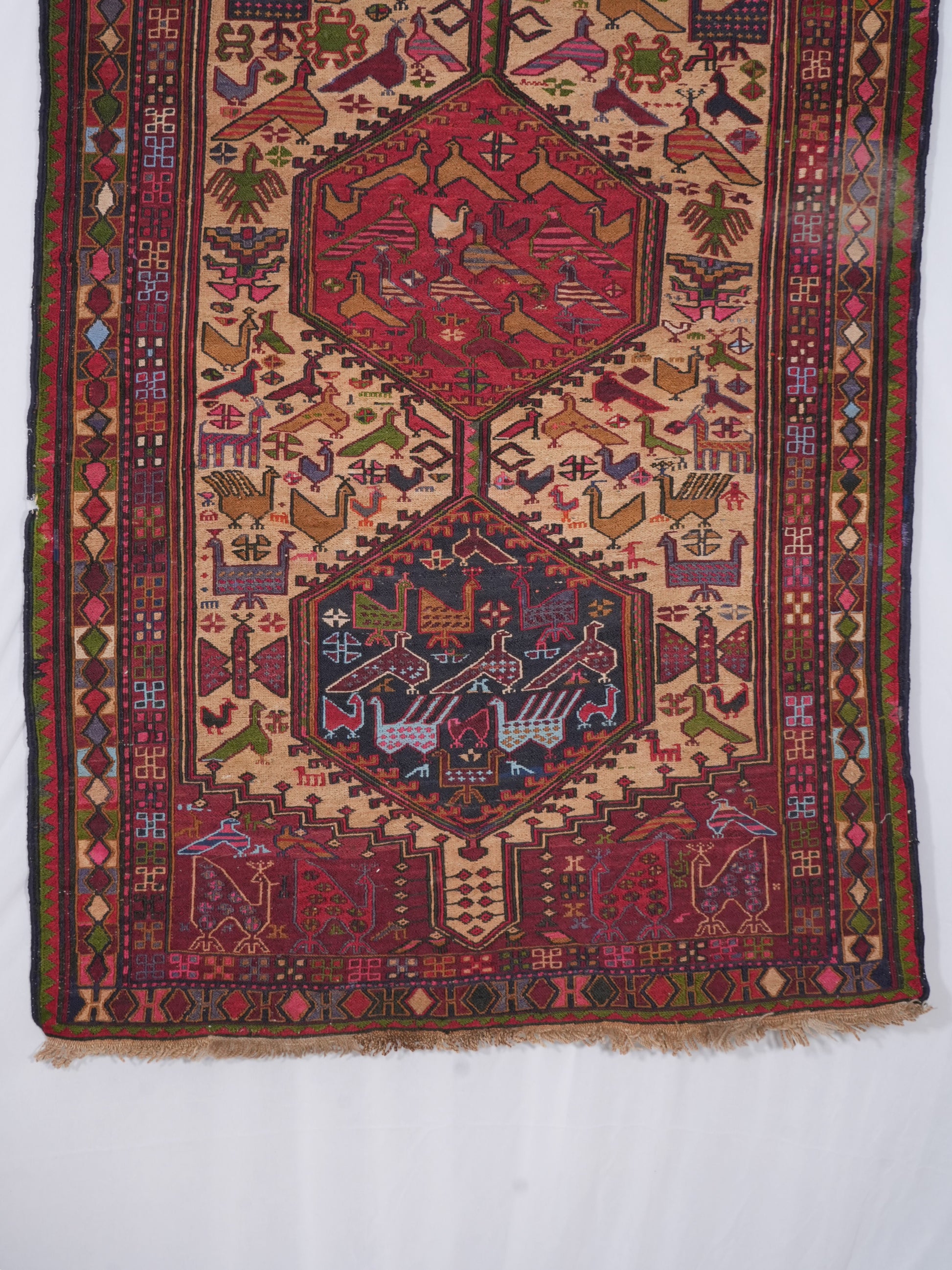 Hand-knotted Kilim Carpet Rug