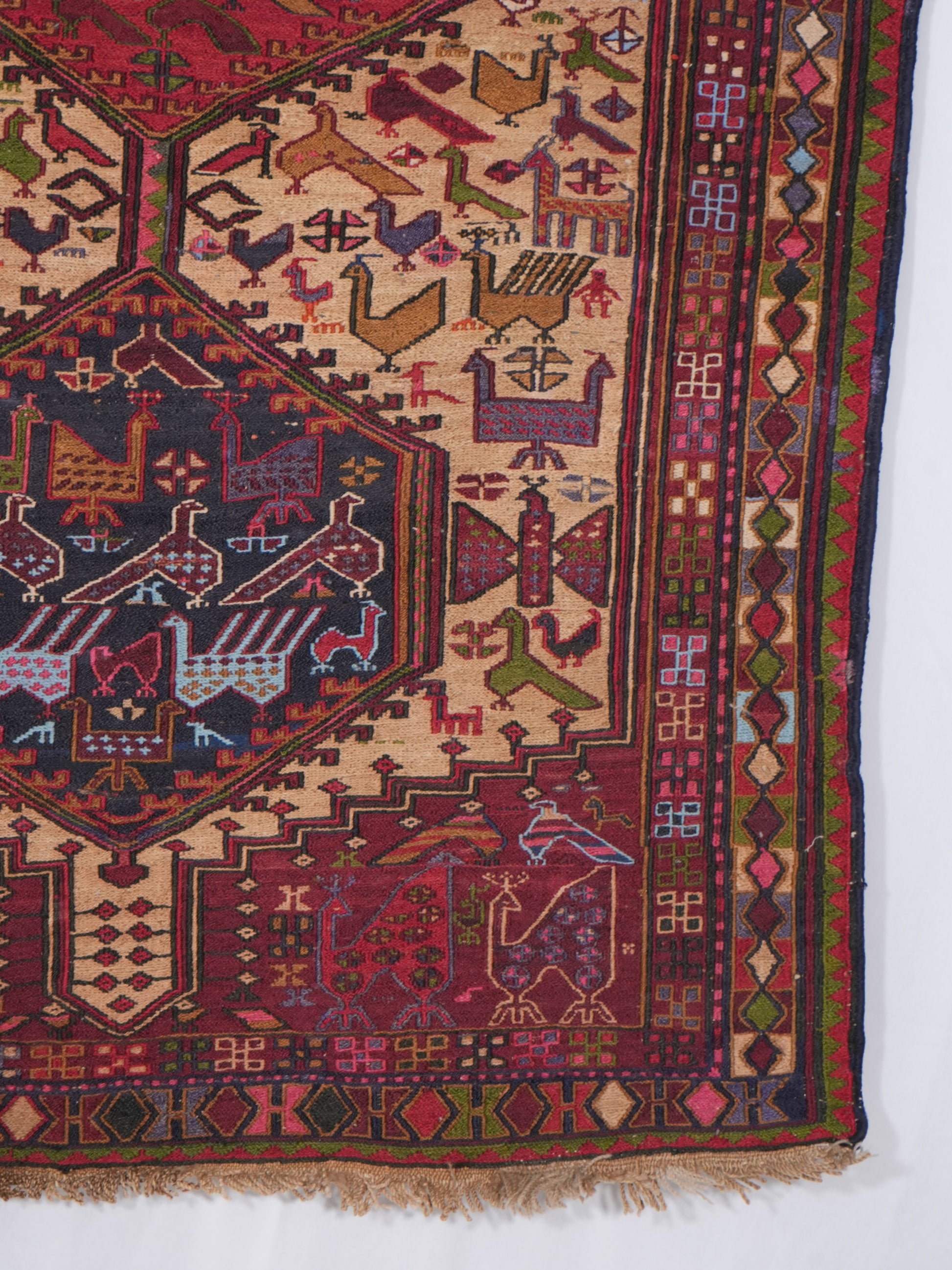 Hand-knotted Kilim Carpet Rug