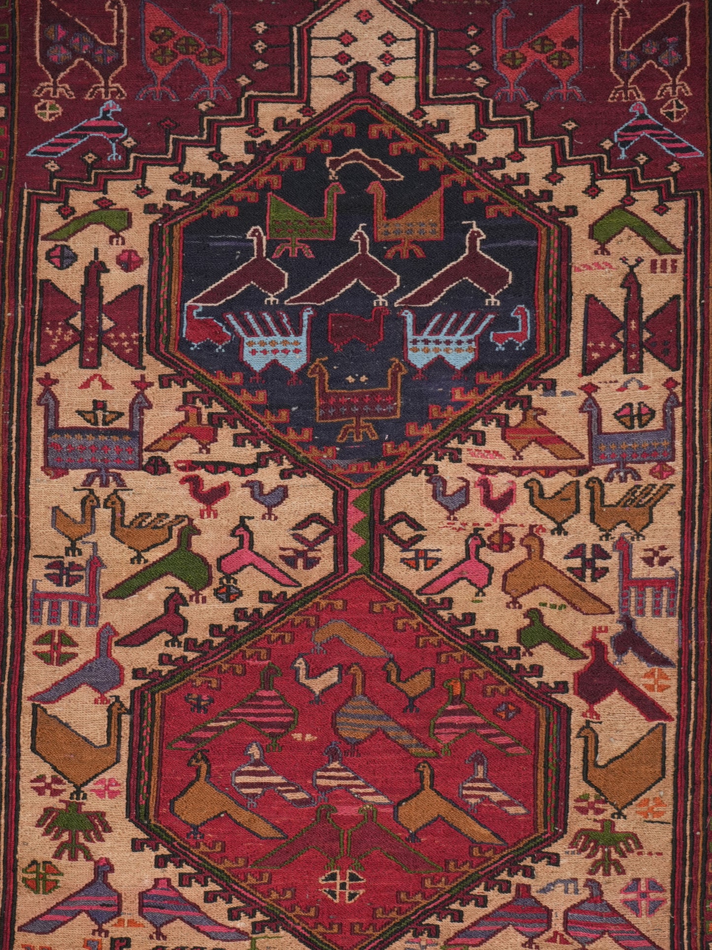 Hand-knotted Kilim Carpet Rug