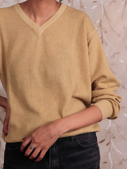 Women's V-Neck Cashmere Sweater