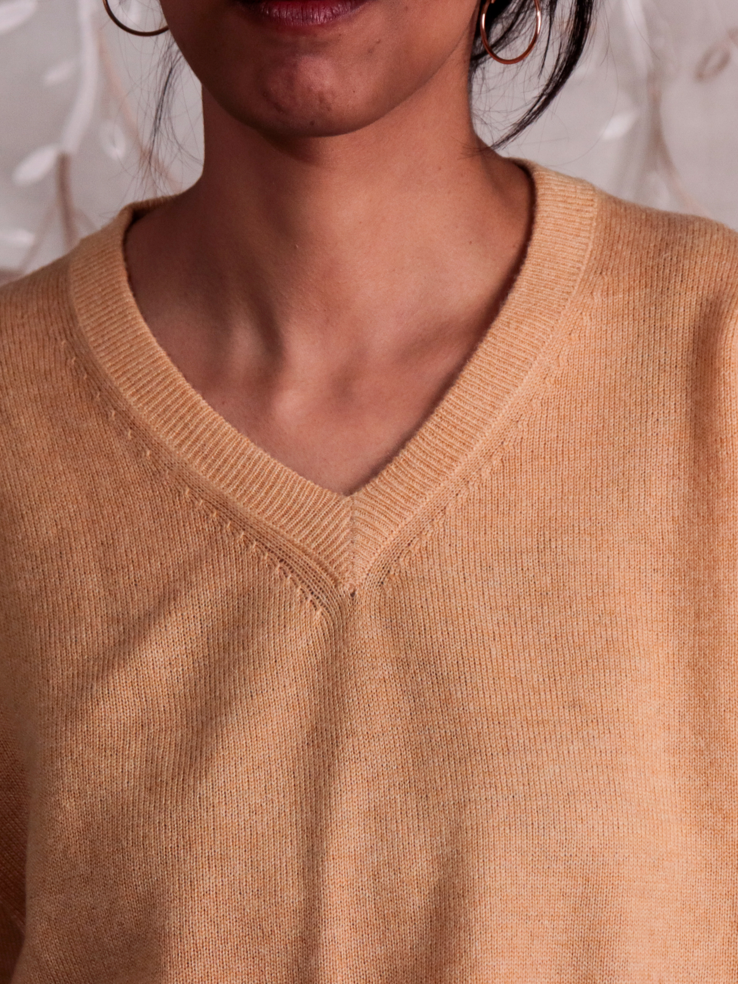 Women's V-Neck Cashmere Sweater