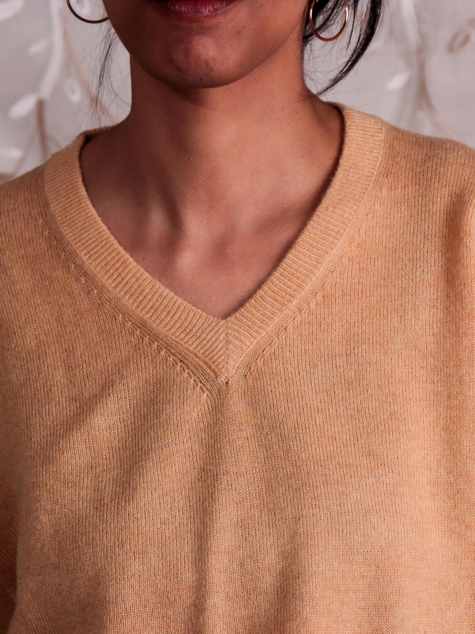 Women's V-Neck Cashmere Sweater